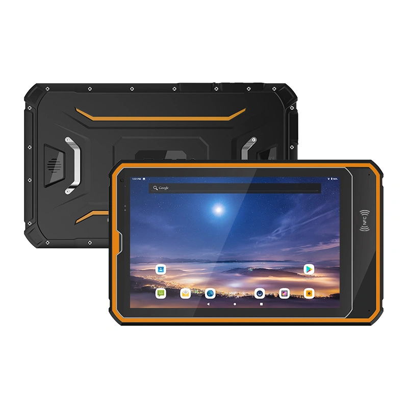 10" Rugged Android Tablet Ith RJ45+NFC+9500mAh Battery+Pogo Pin