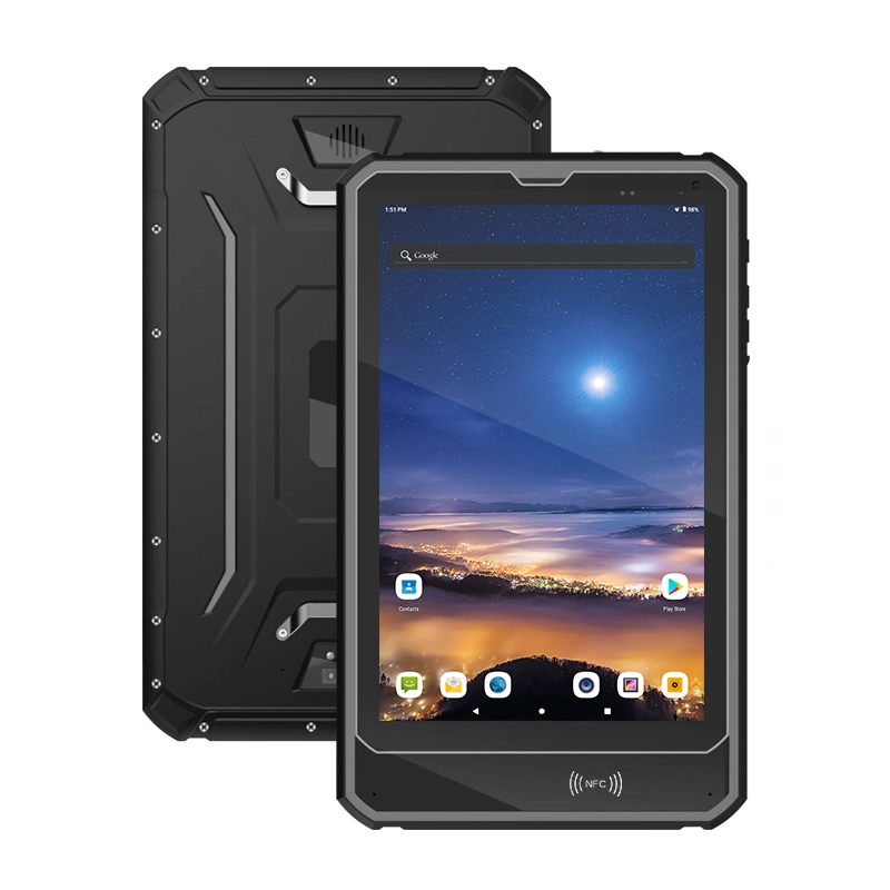 10" Rugged Android Tablet Ith RJ45+NFC+9500mAh Battery+Pogo Pin